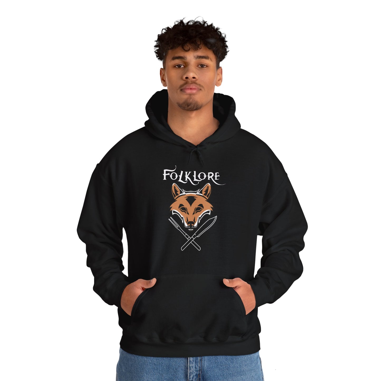 'The Fox' Unisex Hooded Sweatshirt