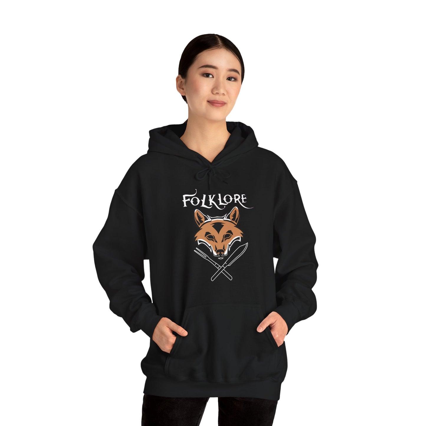 'The Fox' Unisex Hooded Sweatshirt