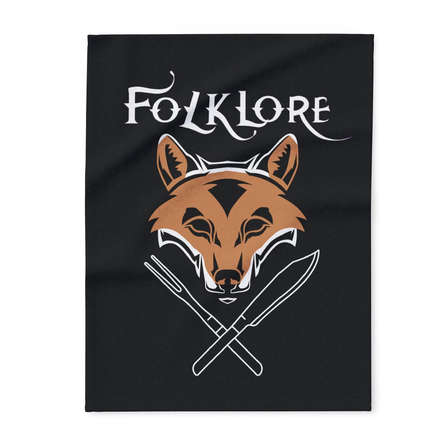'The Fox' Arctic Fleece Blanket