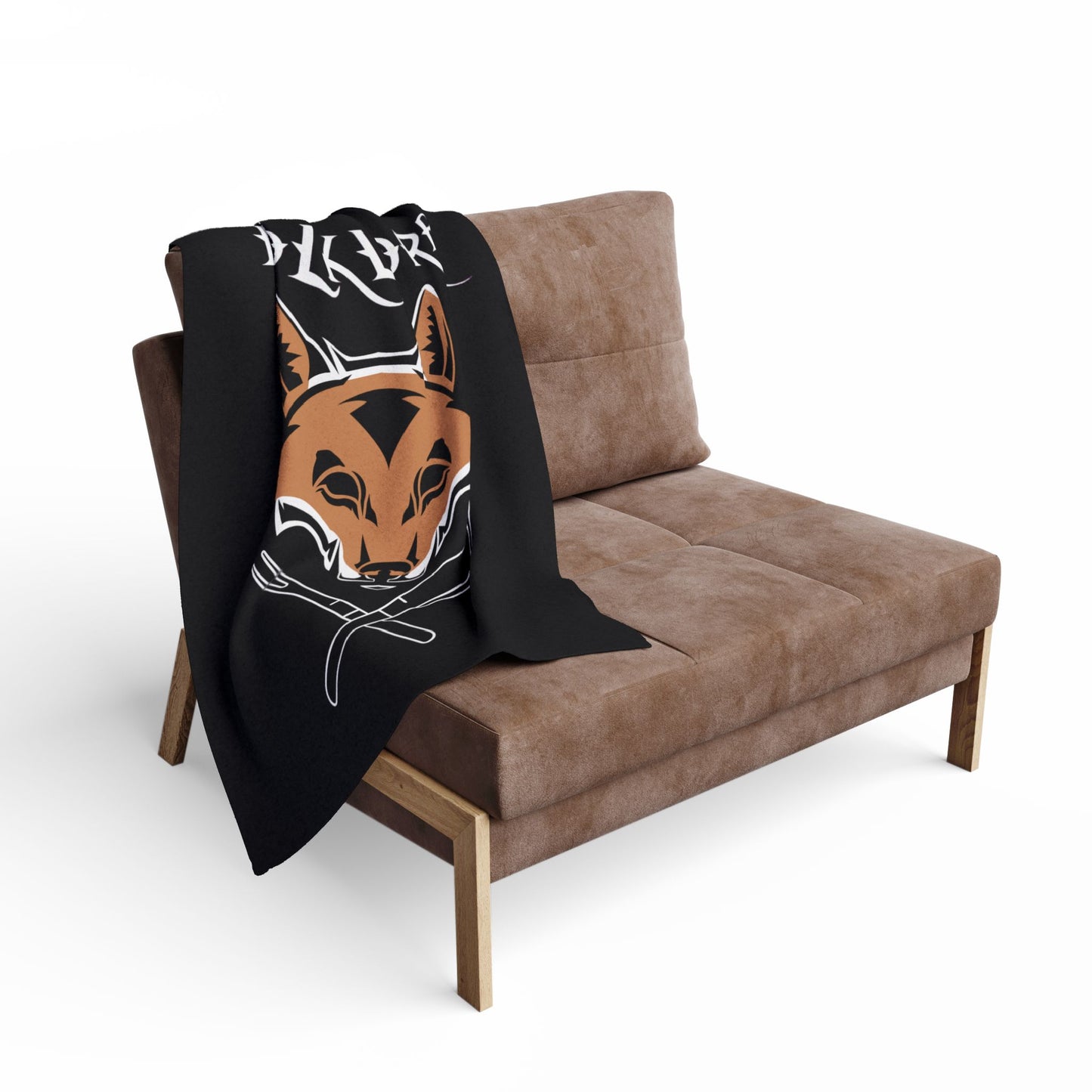 'The Fox' Arctic Fleece Blanket